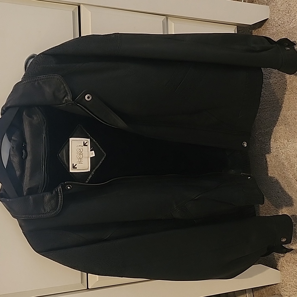 Vintage men's leather jacket